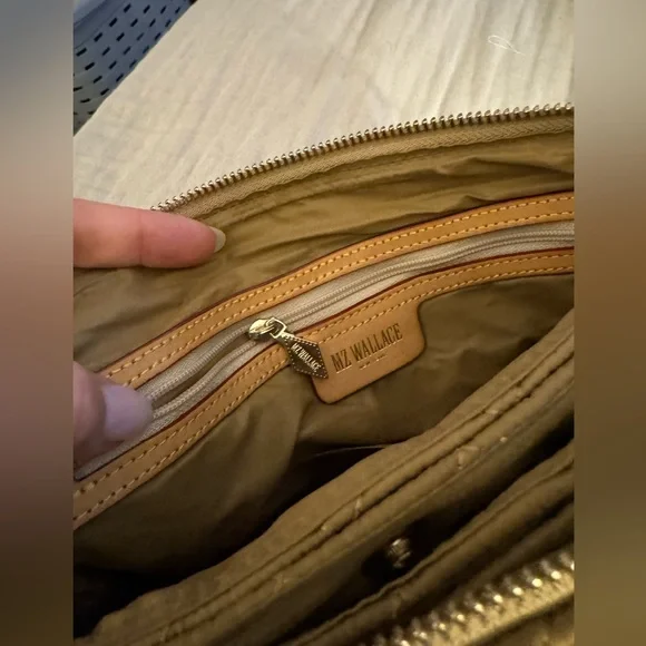 MZ Wallace Caramel Quilted Bag - Picture 11 of 12